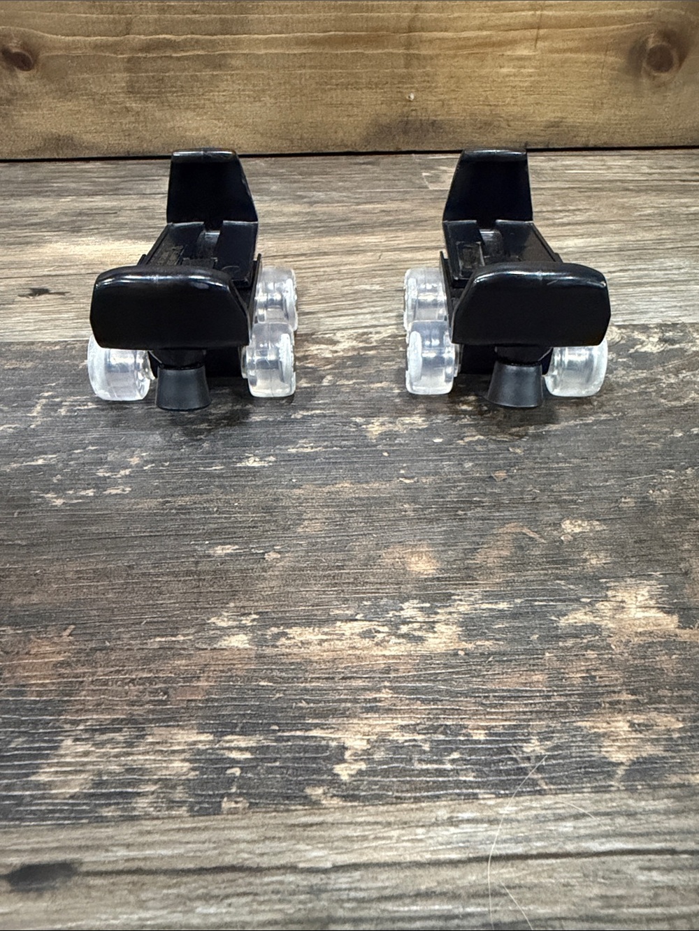 Build-a-bear black adjustable roller skates